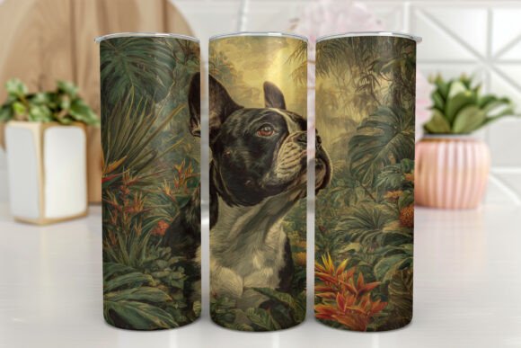 Bulldog Tumbler Wrap: Graphics for Tumbler Wraps