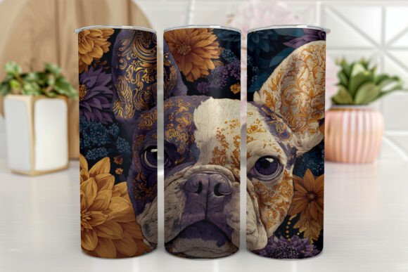 Bulldog Tumbler Wrap Graphics: Tumbler Wraps Asset Review