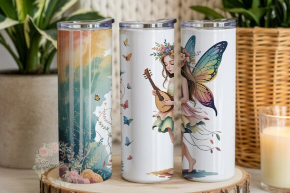 Ethereal Fairy Forest 20oz Tumbler Wrap Graphics Review