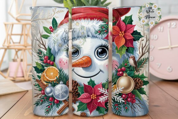 Festive Snowman Winter Tumbler Wrap: A Designer's Review