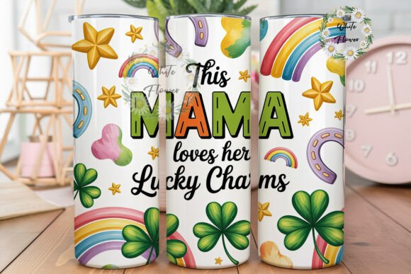 Lucky Charms Mama Tumbler Wrap: Graphics Review