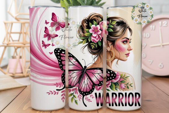 Pink Warrior Woman Art Tumbler Wrap Graphics Review