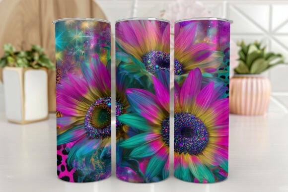 Sunflowers Tumbler Designs Glitter: A Graphics & Tumbler Wraps Review