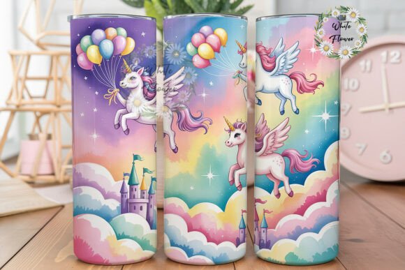 Unicorn Dreams Pastel Sky Tumbler Review